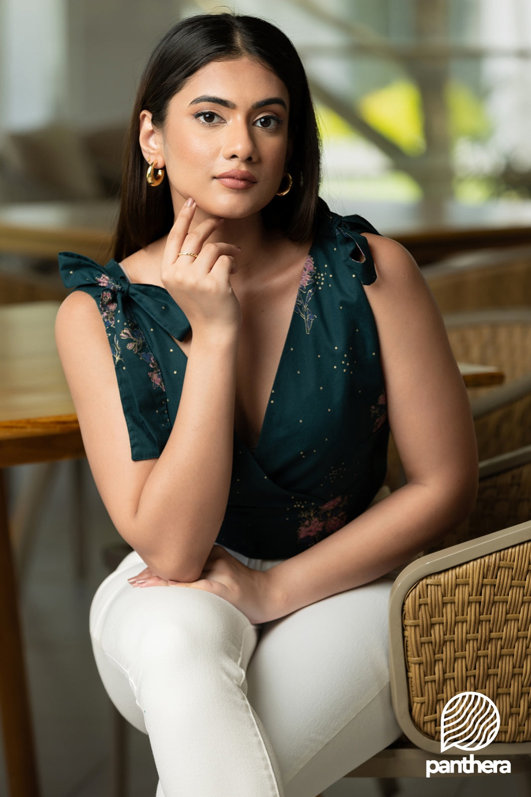 Shoulder Knot Casual Top