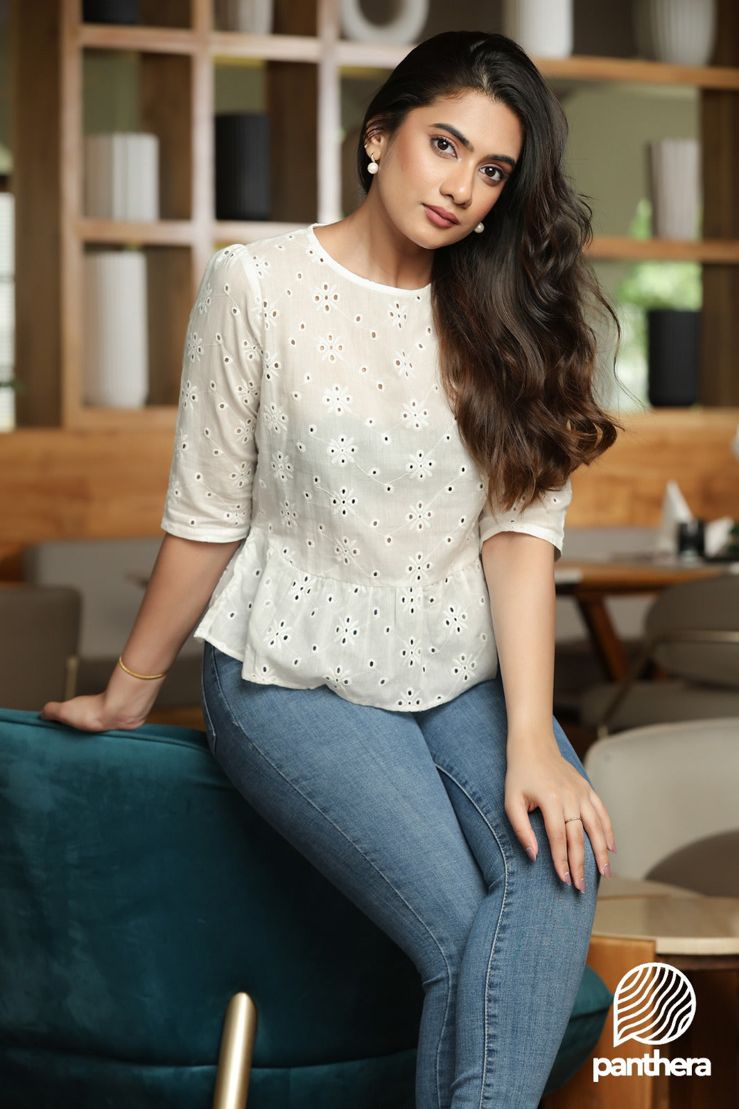 Cultoan Frill Detail Top