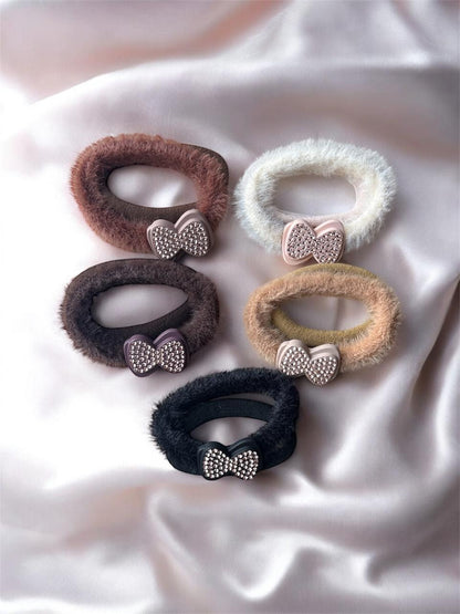 Pearl Embedded High Elasticity Hair Band