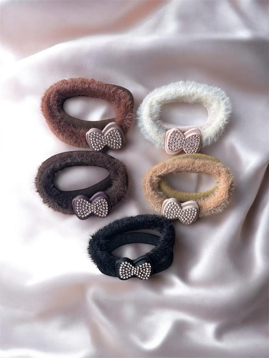 Pearl Embedded High Elasticity Hair Band