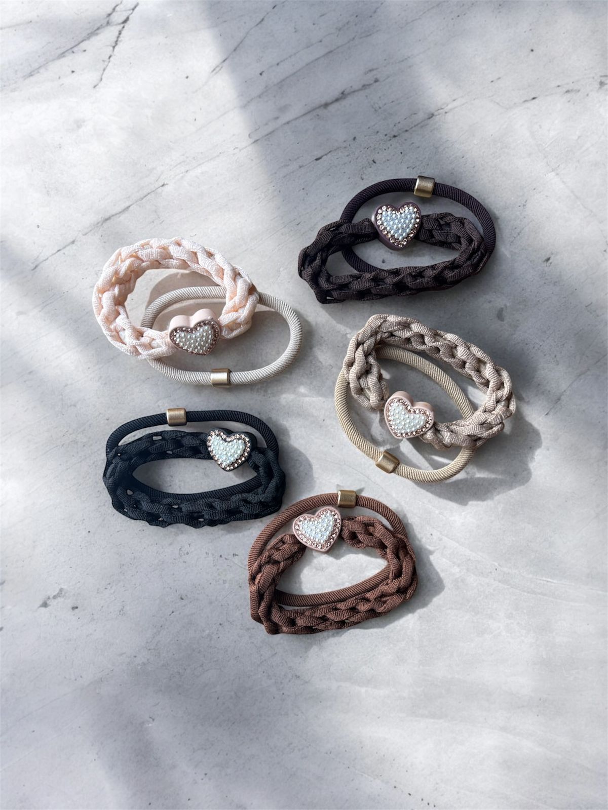 Pearl Embedded High Elasticity Hair Band