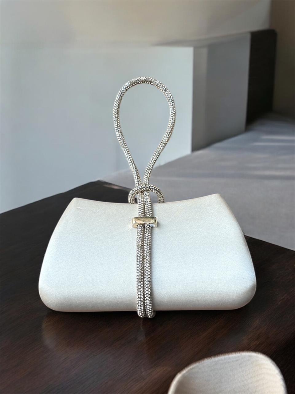 Elegant Satin Evening Clutch