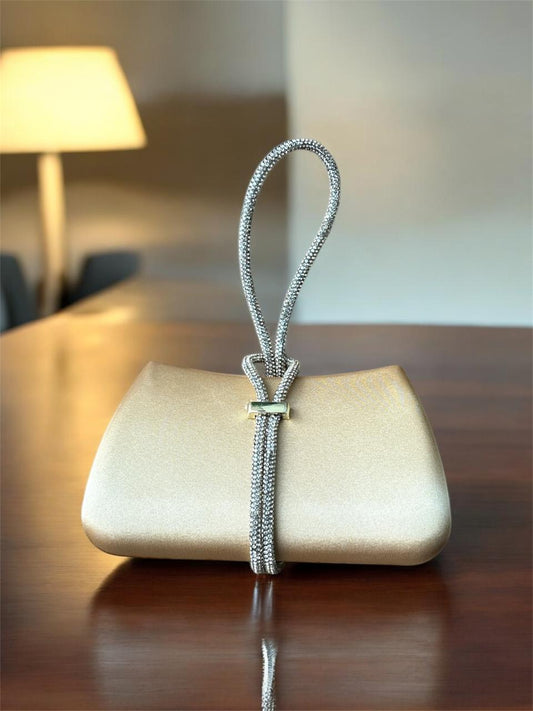 Elegant Satin Evening Clutch