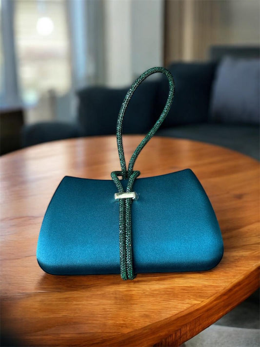 Elegant Satin Evening Clutch