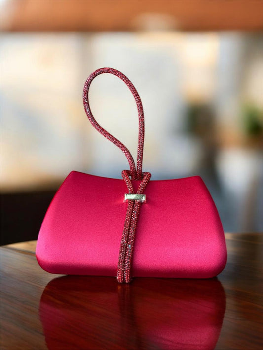 Elegant Satin Evening Clutch