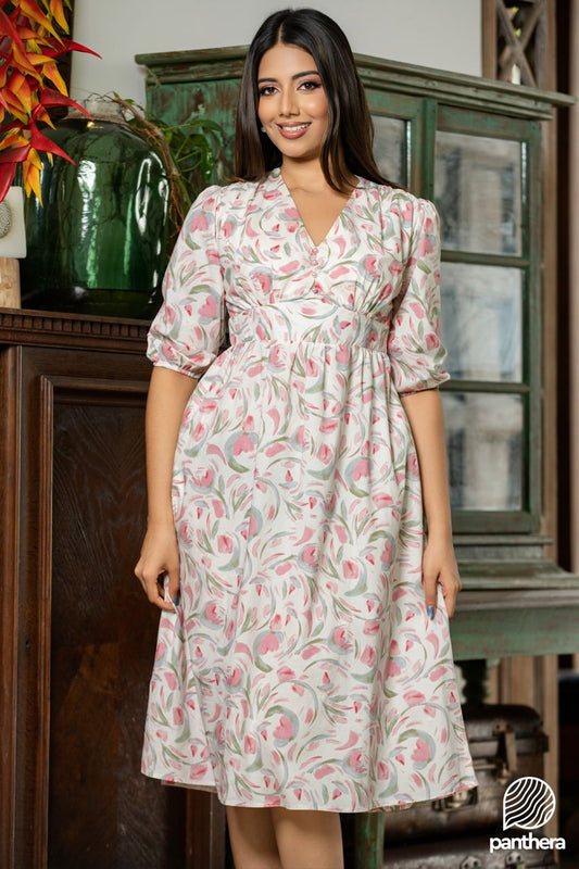 The Serene Bloom Midi