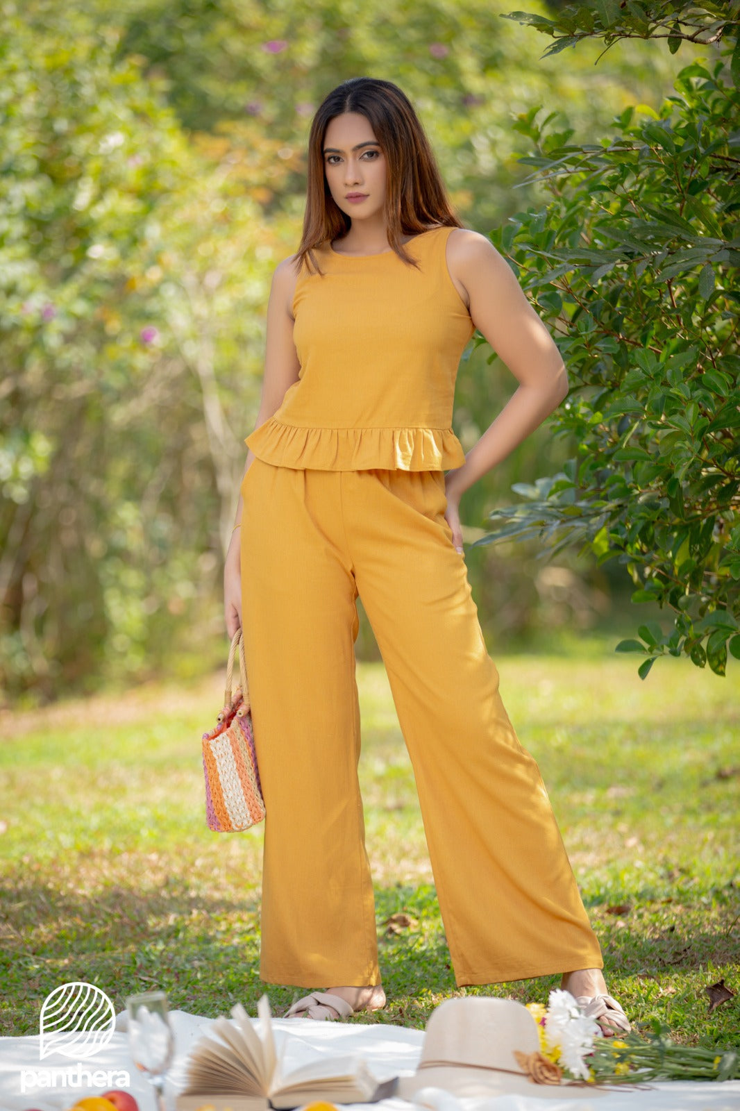 Casual Linen 2 Pcs Set