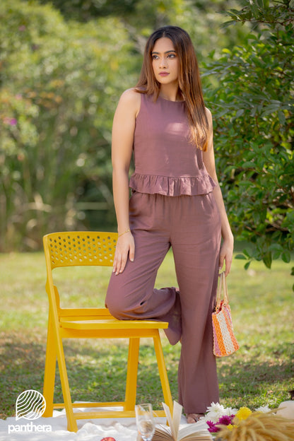 Casual Linen 2 Pcs Set