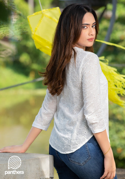 Floral Design Cutloan Top