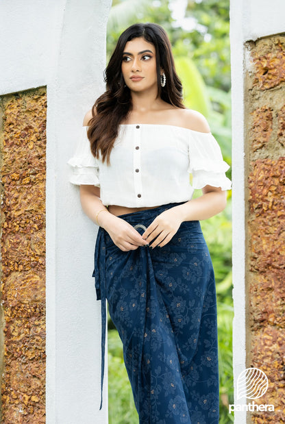 Floral Printed Lungi (Included Buckle)