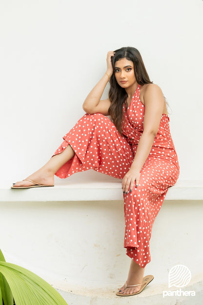 Dotted Jump Suite