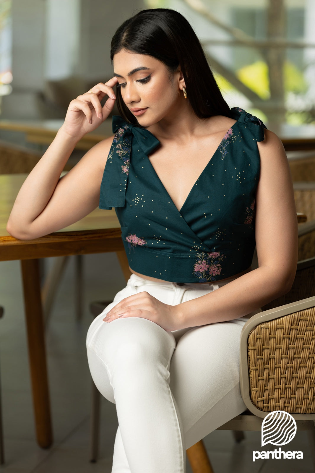 Shoulder Knot Casual Top