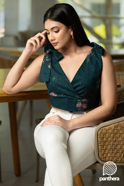 Shoulder Knot Casual Top