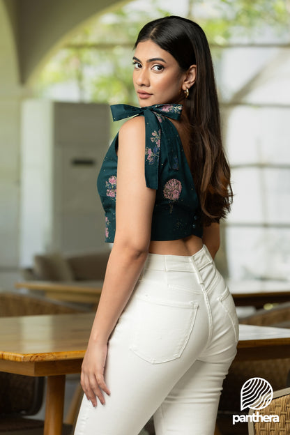 Shoulder Knot Casual Top