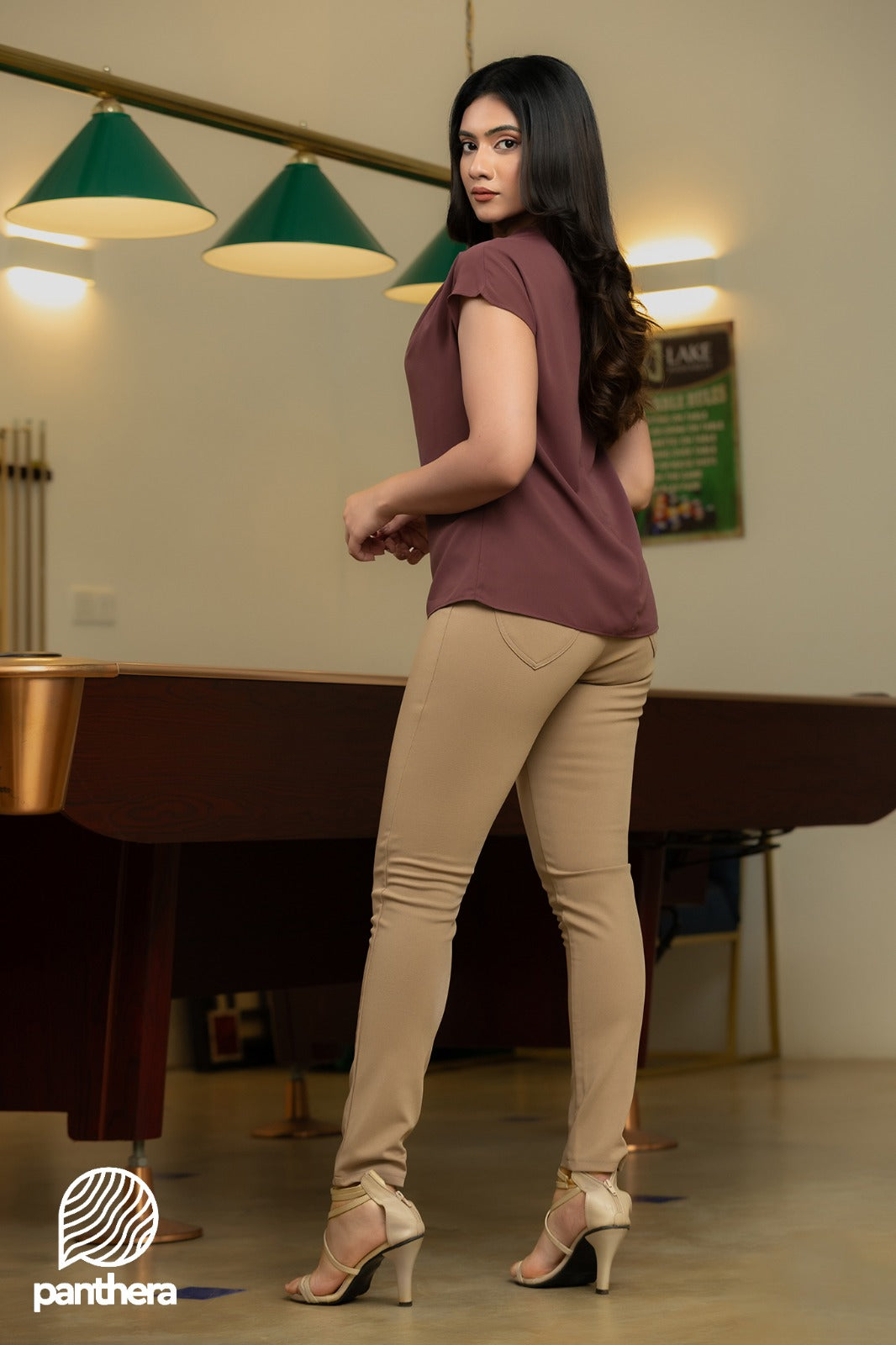 Shoulder gathering Top