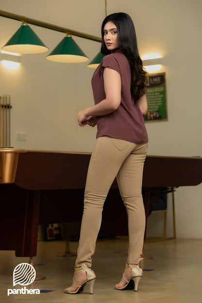 Shoulder gathering Top
