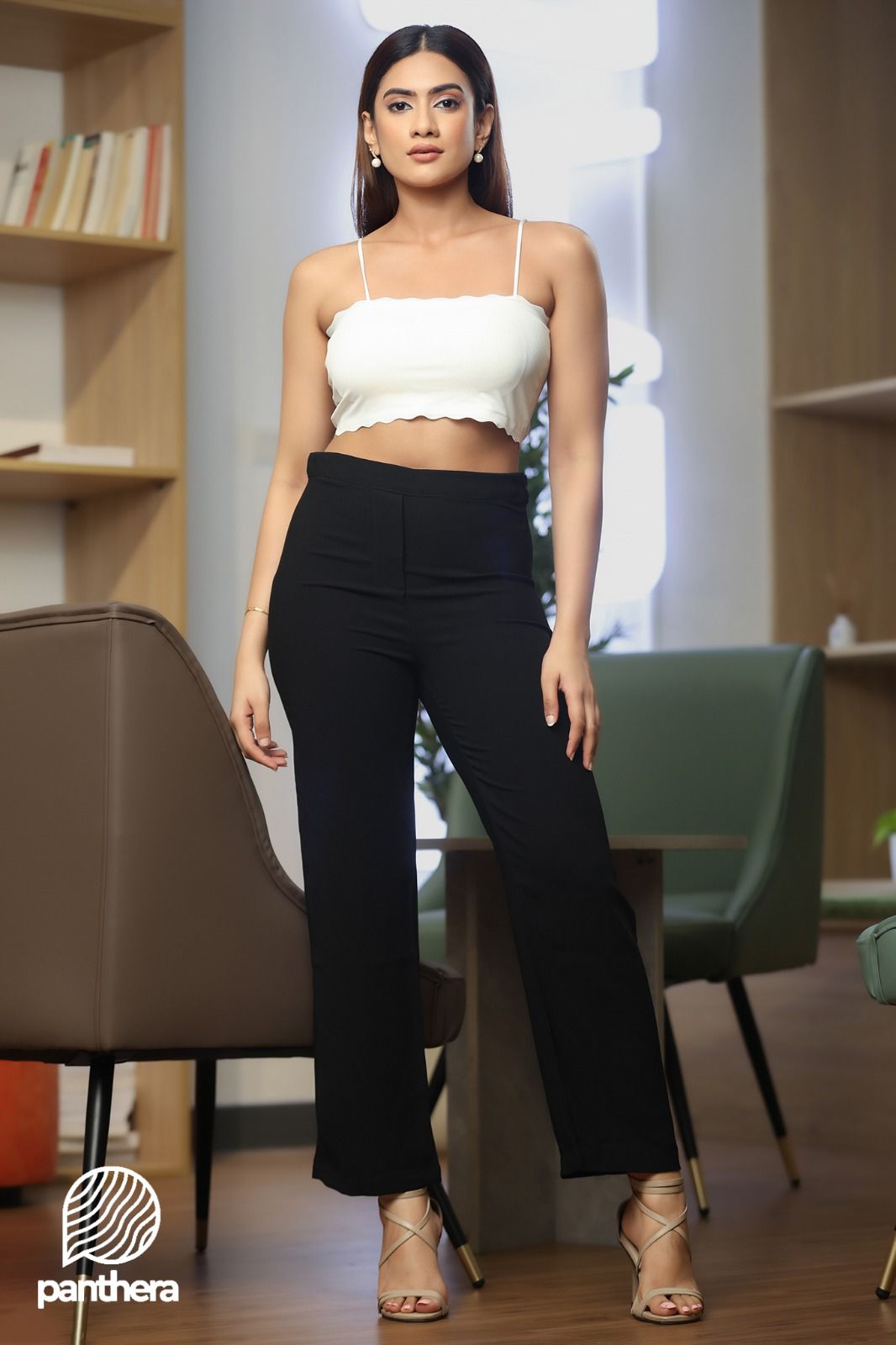 Straight Leg office wear Pant