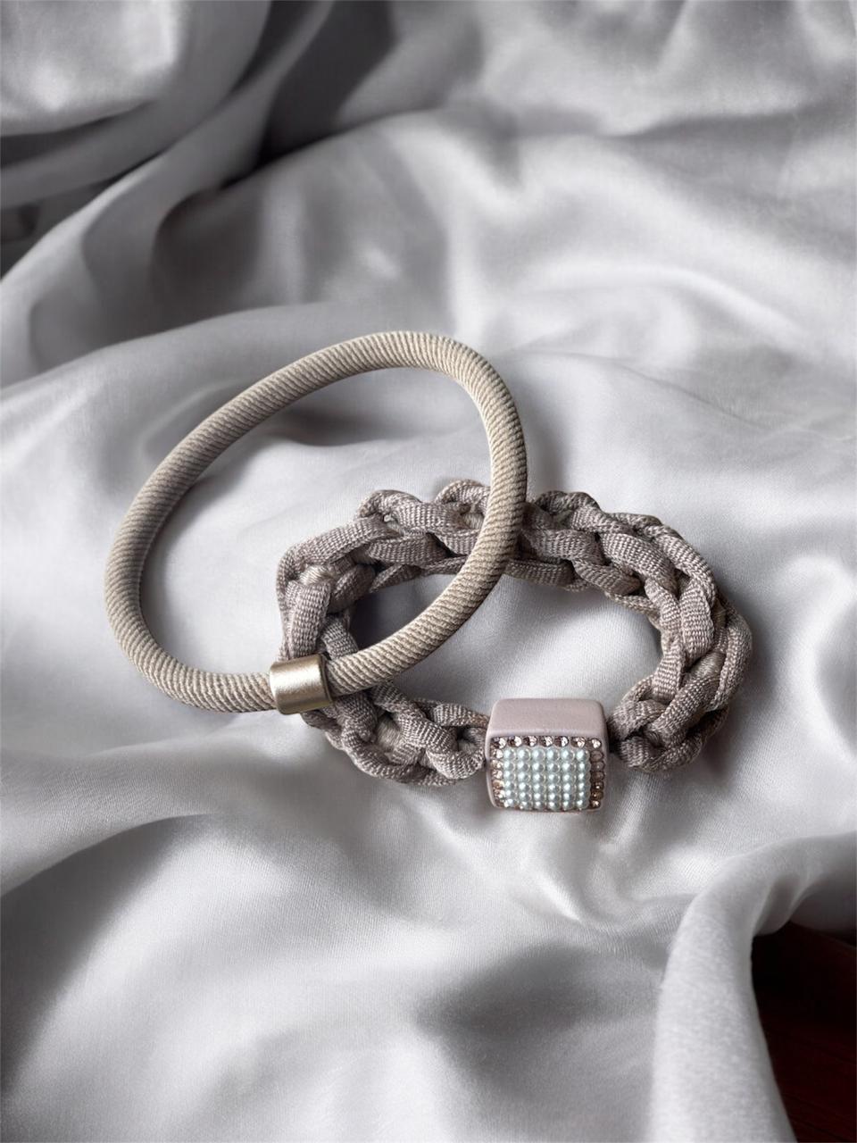 Pearl Embedded High Elasticity Hair Band