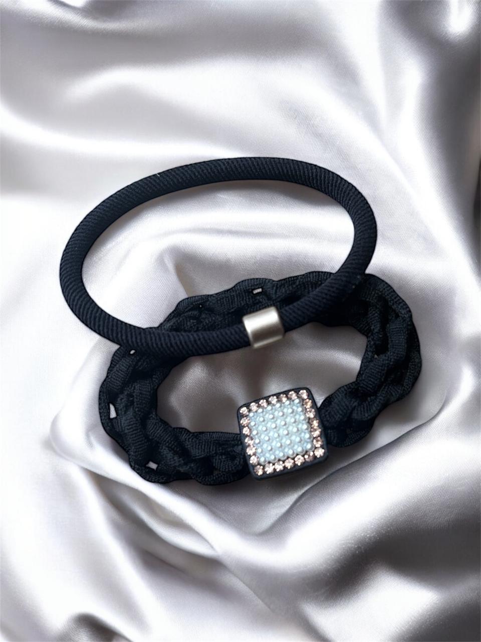 Pearl Embedded High Elasticity Hair Band