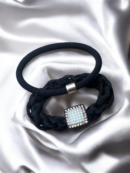 Pearl Embedded High Elasticity Hair Band