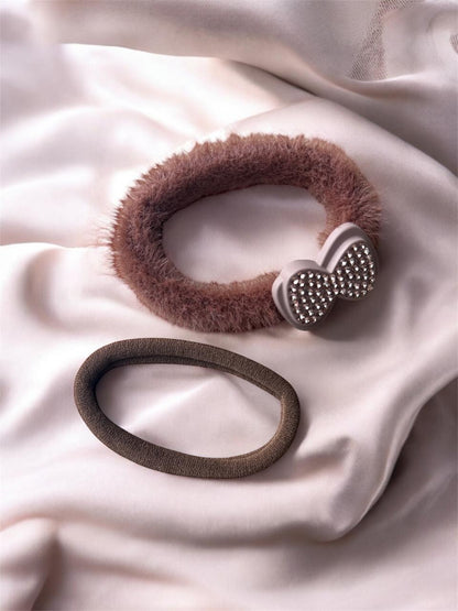 Pearl Embedded High Elasticity Hair Band