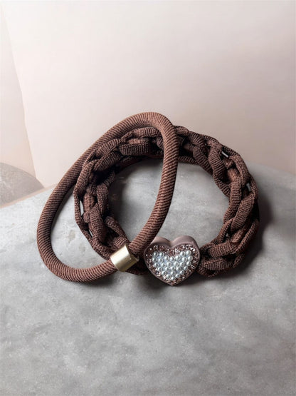 Pearl Embedded High Elasticity Hair Band
