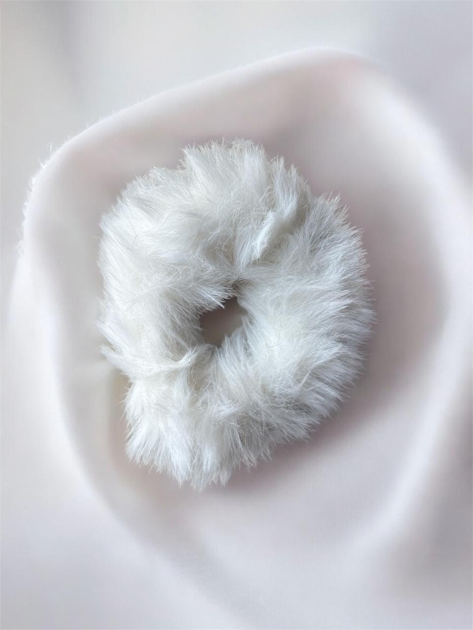 Trendy Fuzzy Hair Scrunchies