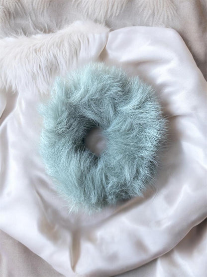 Trendy Fuzzy Hair Scrunchies