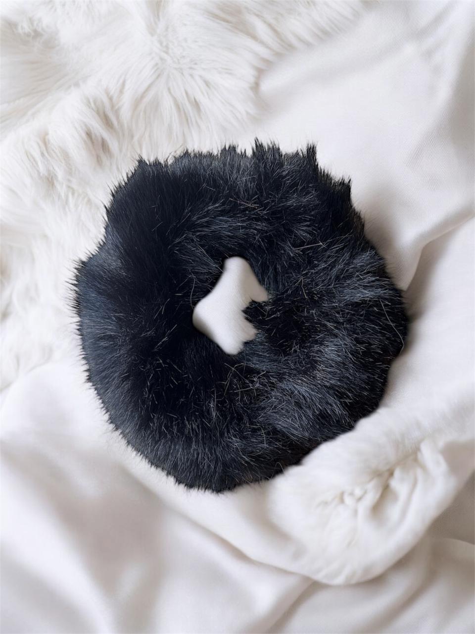 Trendy Fuzzy Hair Scrunchies