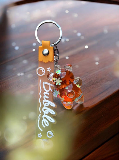 Resin Bear Keychain