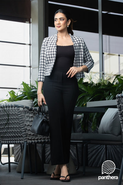 Danielle Checkered Blazer