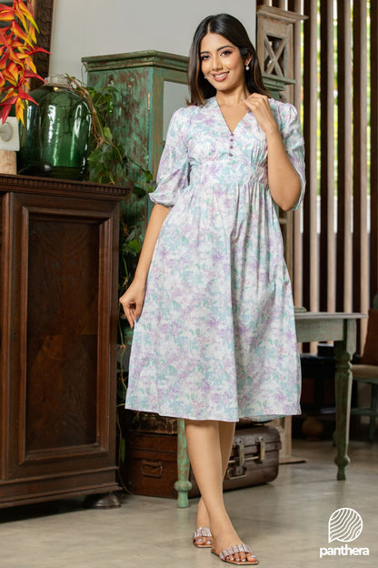 The Serene Bloom Midi