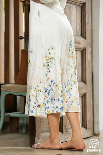 Boarder Printed Casual Dress