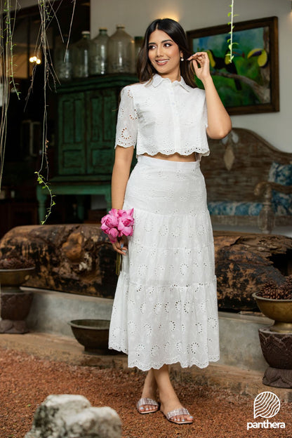 Cutloan Casual Skirt &amp; Blouse