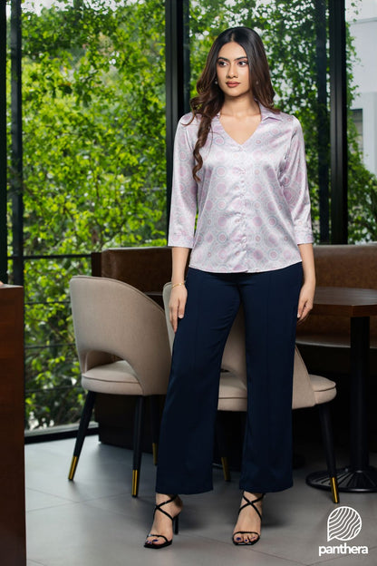 The Aurelia Satin Top