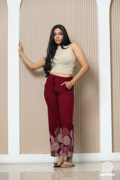 The Dahlia Border Pant