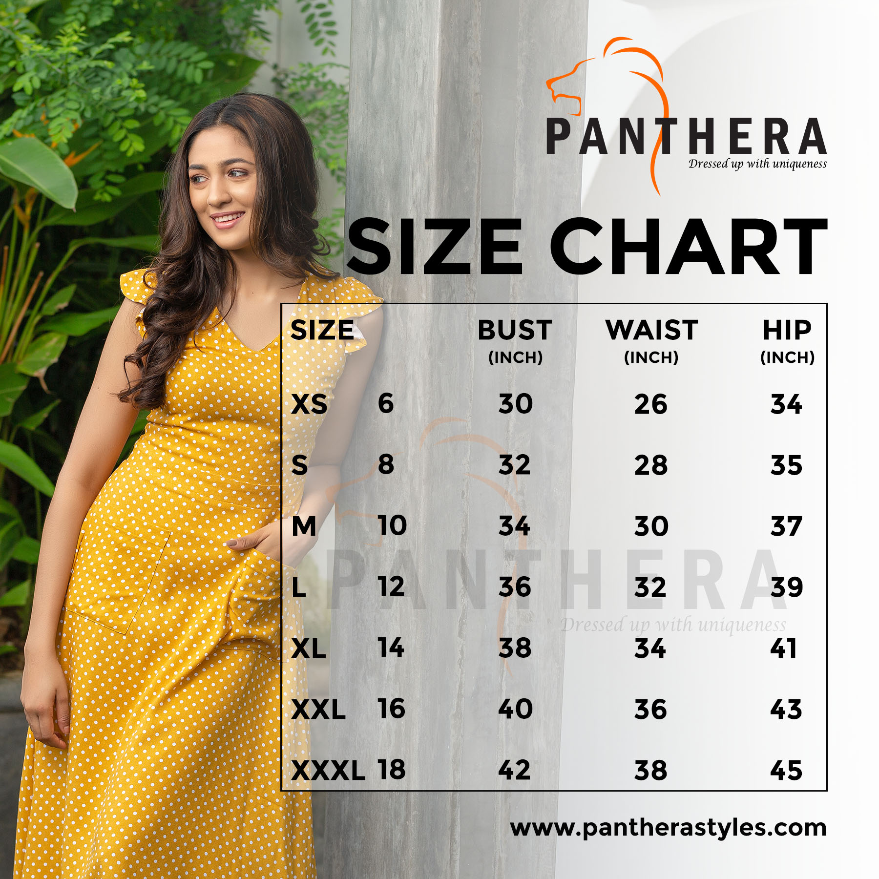 Size Guide - Panthera Styles